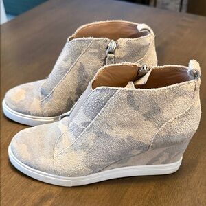 Linea Paolo Platform Wedge Sneaker Bootie